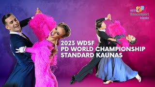 2023 WDSF PD World Championship Standard | Final | Kaunas (LTU)