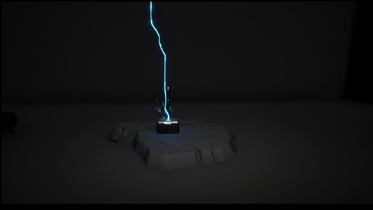 VFX UE4 - Lightning Strike - YouTube