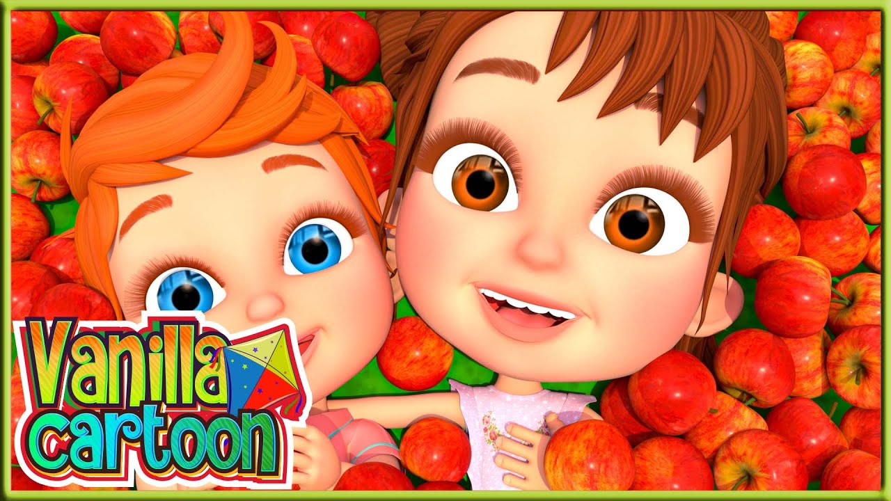 The Apple Song🍎🍎 +| Nursery Rhymes and Kids Songs |Vanilla Cartoon