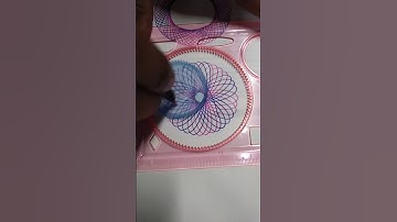 The Magic Ruler.🥰. #shorts #art #spiroart #spirograph #spirography #satisfying #relaxing #drawing