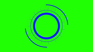 Circular Audio Visualizer Effect | Green Screen Audio Visualizer Stock Video Footage - Green Gallery