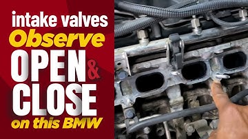 See BMW Valves in Action: Real-Time Intake & Exhaust Operations in a Combustion Engine!