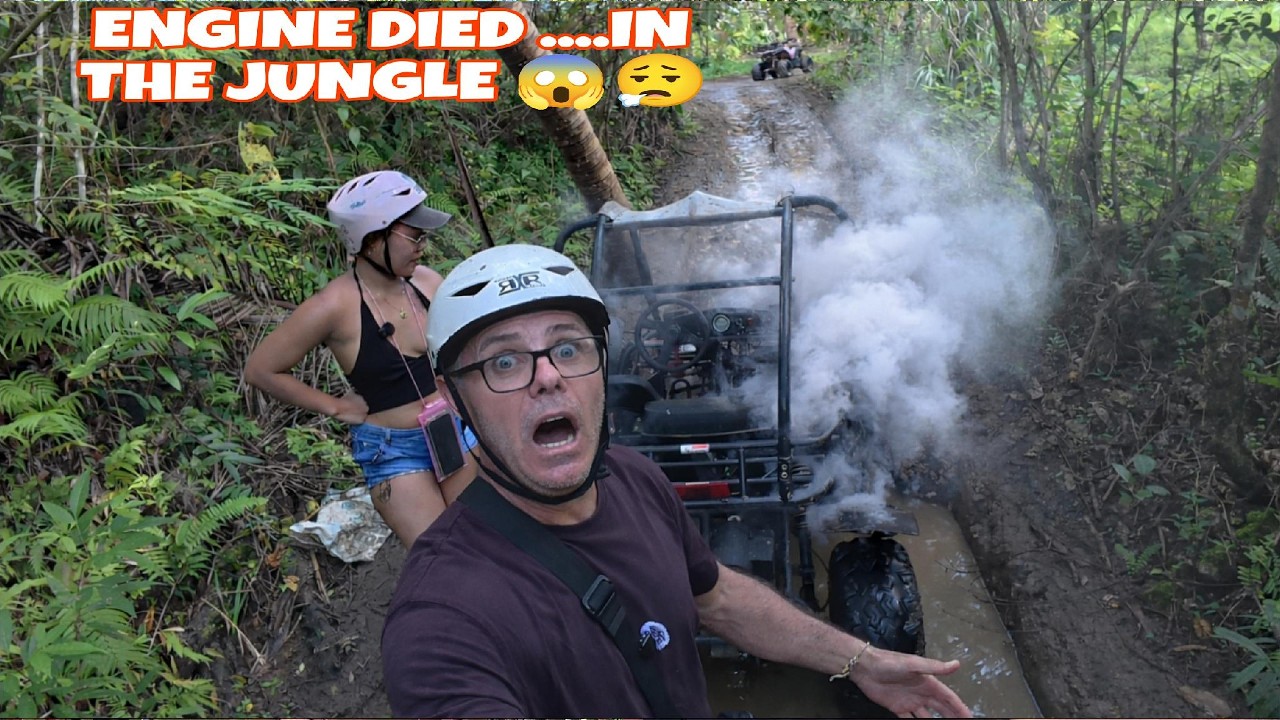Our ATV BROKE DOWN In The  Jungle… We Panicked 😱 