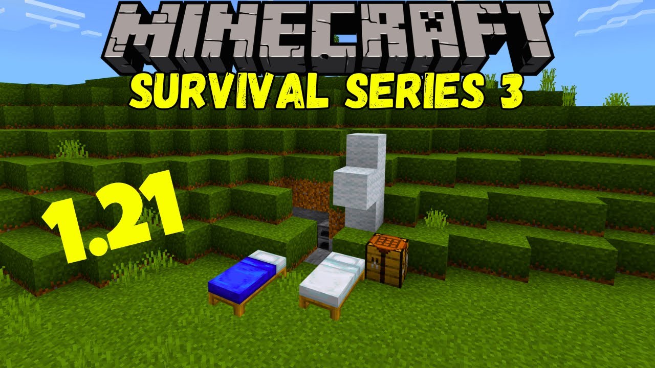 The Best Start NEW WORLD |Minecraft Bedrock 1.21 Survival Series EP 1 ...