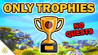 Path of Titans But I Can Only Grow Using Trophies!