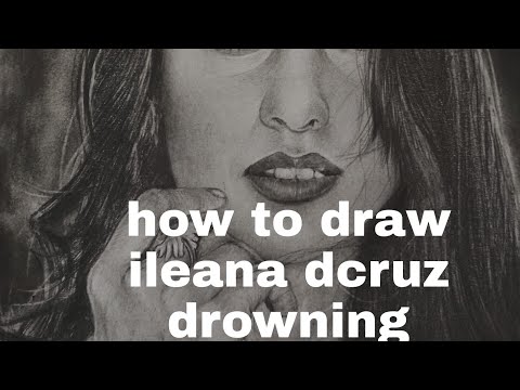 hoe te tekenen Ileana dcruz verdrinking
