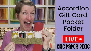 🔴 Accordion Gift Card Pocket Folder - Episode 310