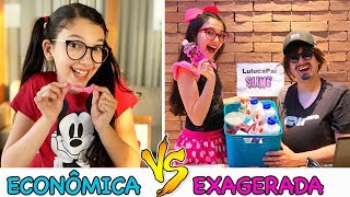 TIPOS DE CRIANÇAS FAZENDO SLIME #1 ECONÔMICA VS EXAGERADA | Luluca