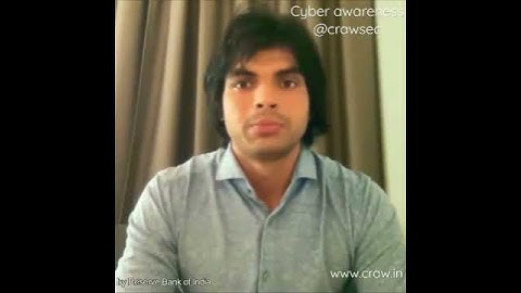 Cyber Awareness by Neeraj Chopra | Craw Cyber Security