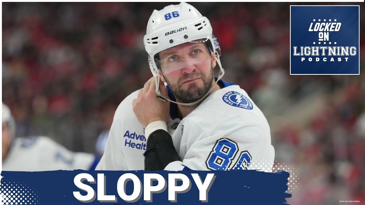 SLOPPY: Mistakes DOOM Tampa Bay Lightning in CHAOTIC 5-4 Loss to Carolina Hurricanes