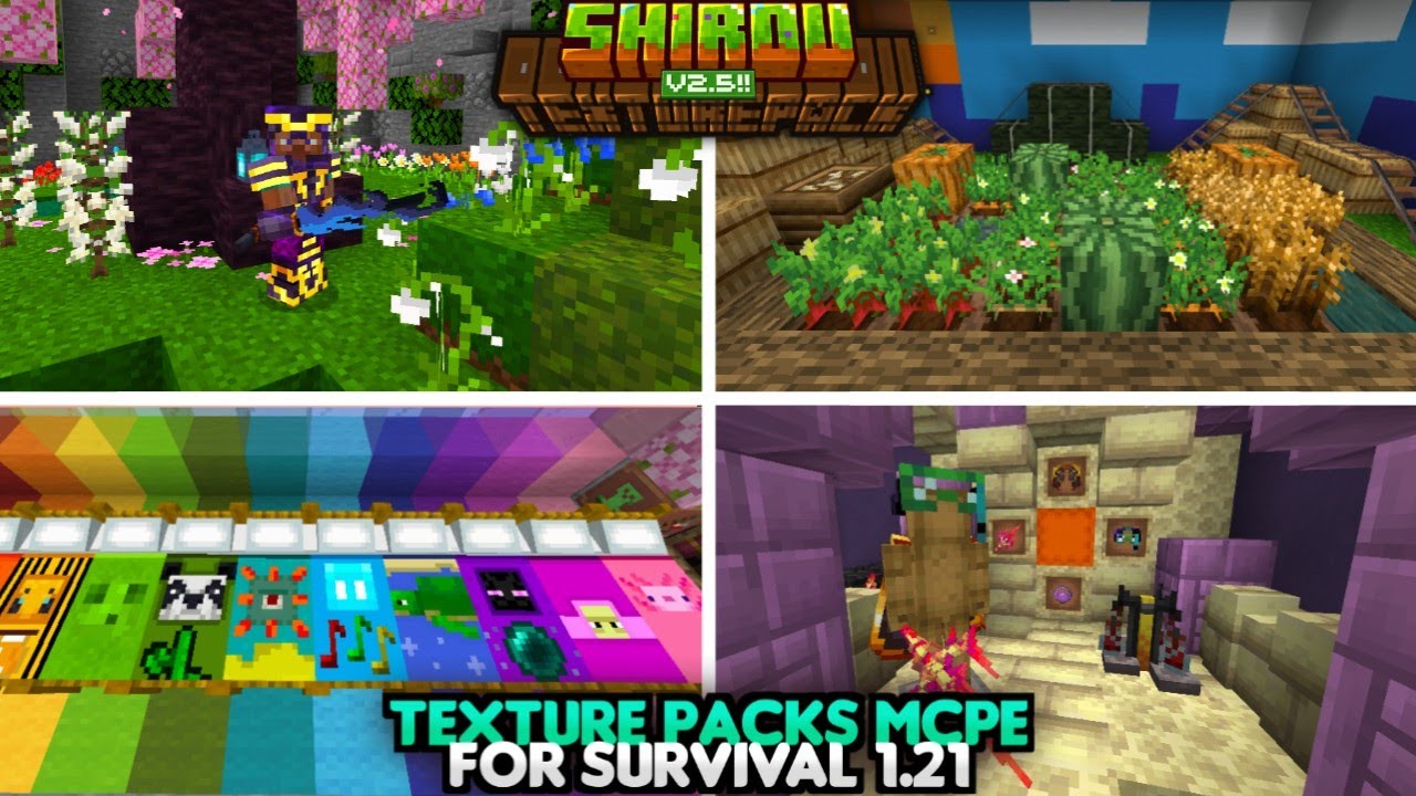 Best Texture Packs for Minecraft Bedrock 1.21+ (Texture Packs Minecraft ...