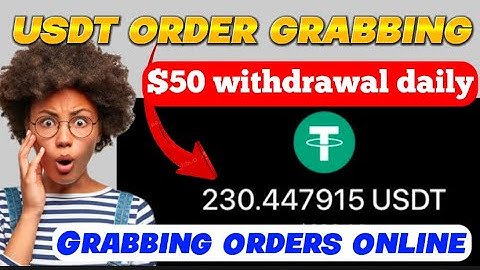 Make $120 Daily Grabbing orders | Order grabbing website | USDT order grabbing site