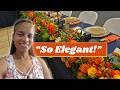 Elegant Dinner Party Setup for Elder Appreciation! (Simple & Beautiful Decor)