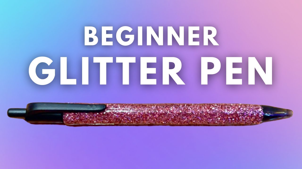 Easy DIY Glitter Pens - Happiness is Homemade