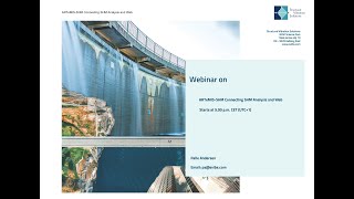 Webinar on ARTeMIS-SHM – Connecting SHM Analysis and Web