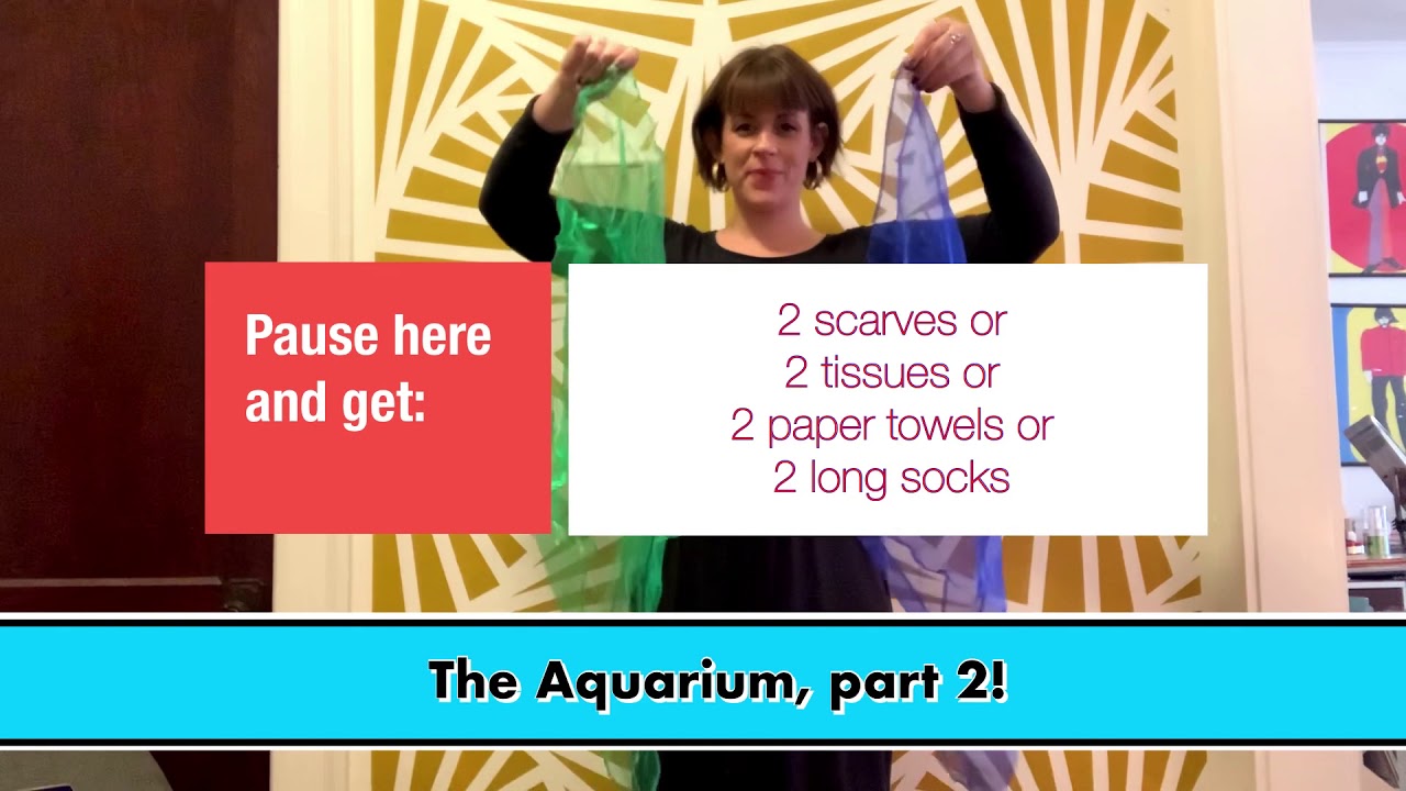The Aquarium, Part 2, with scarves!