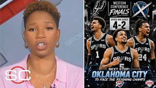 Celebrity "WE owe Spurs an apology!" - Monica McNutt on Wemby & SAS close out Wolves in 6, set up OKC showdown Net Worth
