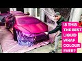 FIRST PINK LIQUID WRAP LAMBORGHINI HURACAN IN THE USA! *1000 HP TWIN TURBO*