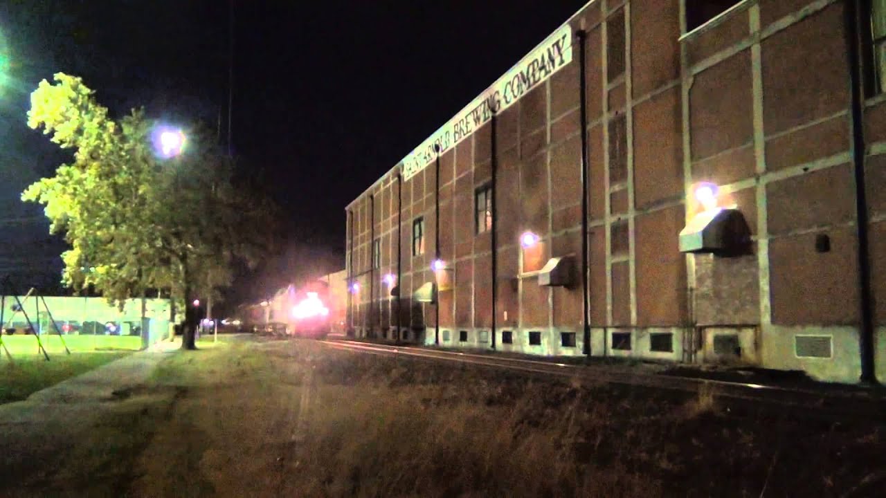 AMTK 138 Leads Sunset Limited #1 Past St. Arnold's Brewery - Houston, TX