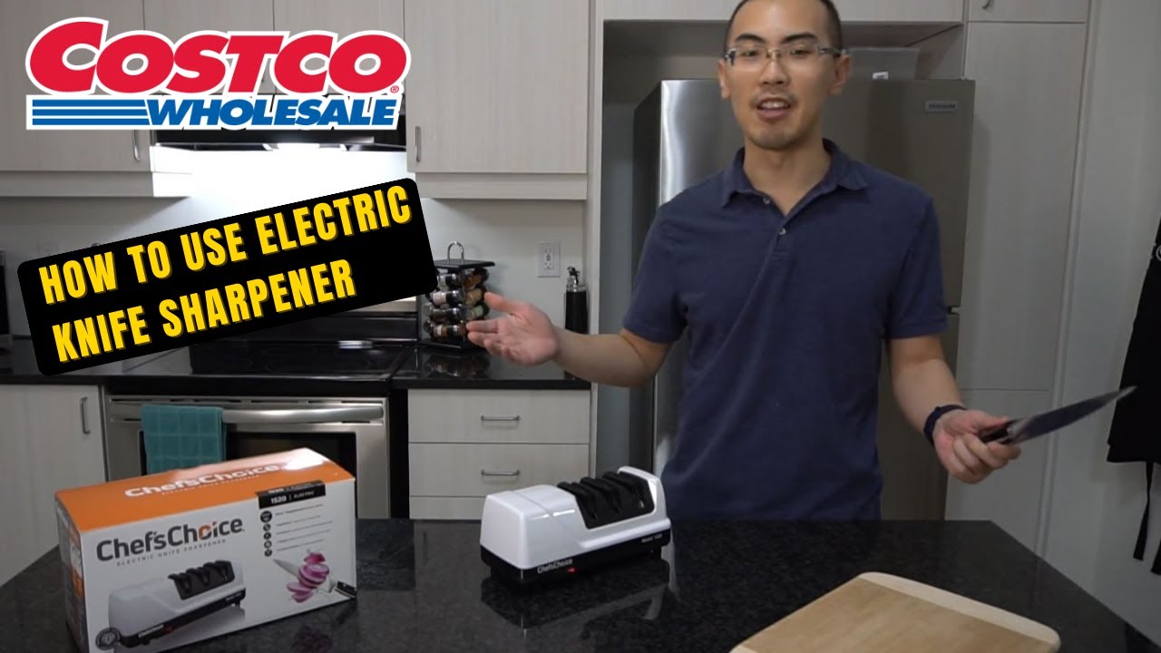 Costco] Chef's Choice 3-Stage Model 1520 Electric Knife Sharpener