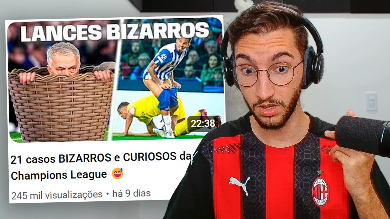 21 casos BIZARROS e CURIOSOS da Champions League 😅