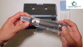 Unboxing of the salinity refractometer