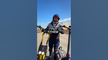 Super scooter Race: Wolf King GTR vs Nanrobot LS7+