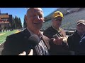 Interviews and highlights from Wyoming football's Spring Game