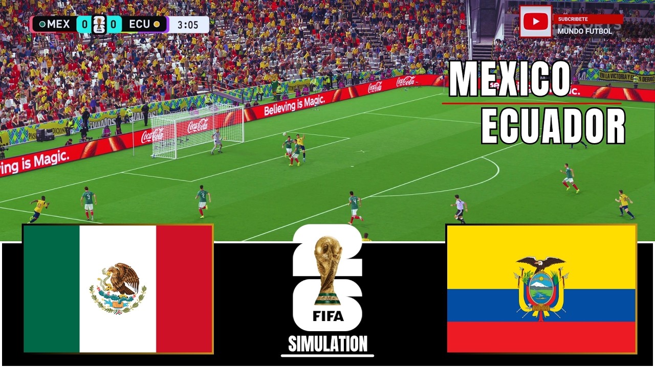 MEXICO vs ECUADOR  World Cup 2026 - Match Highlights & Prediction
