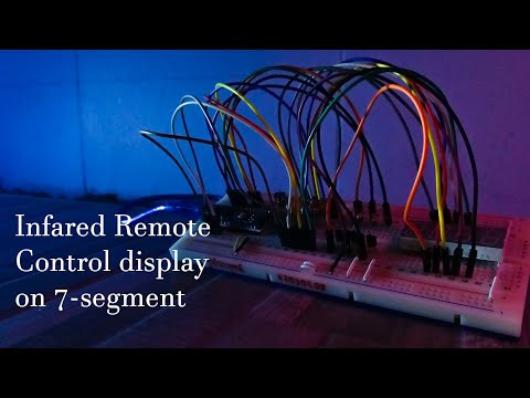 [ITE 22 KMITL] Infared remote control with 7-segment