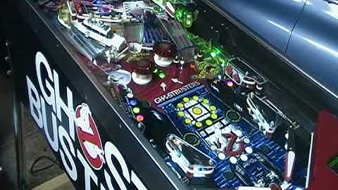 GHOSTBUSTERS Custom Pinball Machine!