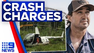 Outback wrangler Matt Wright to face charges over fatal helicopter crash | 9 News Australia