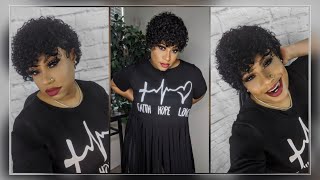 Watch Me Style This $22 Short Curly Pixi Wig from Amazon