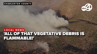 South Carolina is facing elevated fire risks for the near future. What should you do?