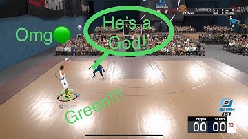 Winning The First Rush 1v1 In NBA2K21 With My 2-Way PlayShotCreator!!!👀