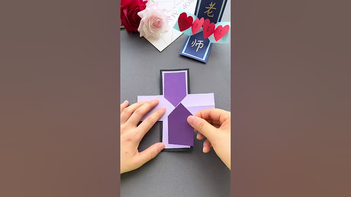 Teacher's Day is coming, the greeting card made by hand for teachers is more meaningful~ Teacher's