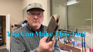 How To Create A Simple Passport Wallet - Simple to Elegant Wallets - Beginner Leather Projects