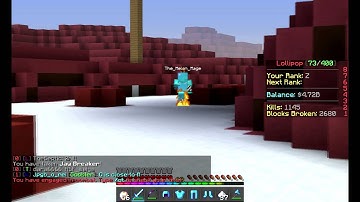 Speed hacker in warp pvp Lollipop OpBlocks