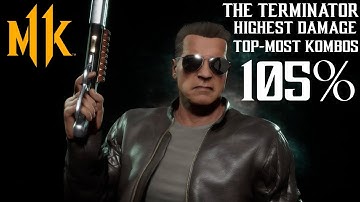 Mk11 Terminator Highest Damage Combo Compilation