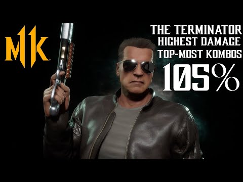 Mk11 Terminator Highest Damage Combo Compilation
