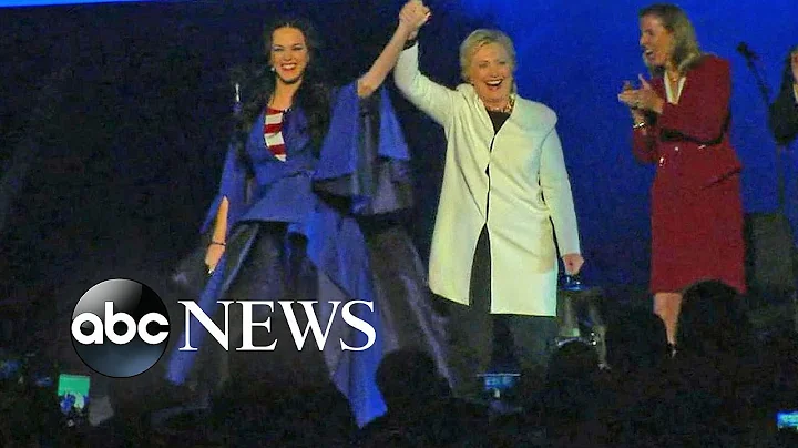 Hillary Clinton Campaigns with Beyonce, Jay-z & Ka...