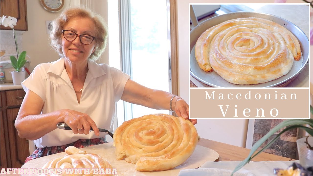 How to Make Macedonian Vieno Maznik Phyllo Cheese Pita Burek