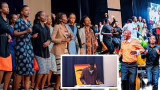 UMUKUNGA WABAKOBWA NA BAHUNGU BOSE  🇷🇼BARAHUDUMIYE MUGISIRIMBA PIANIST MOSES🙌