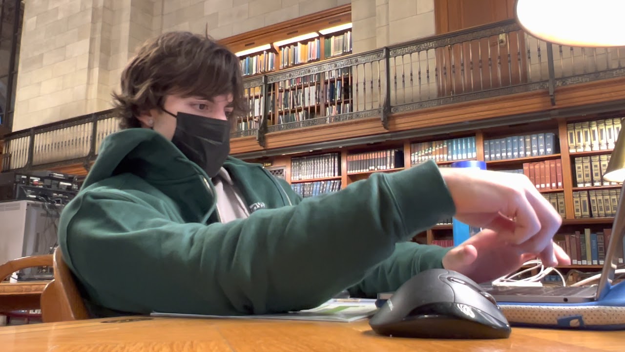 Study With Me New York Public Library | 1.5 hours | no music | GAGE GOMEZ