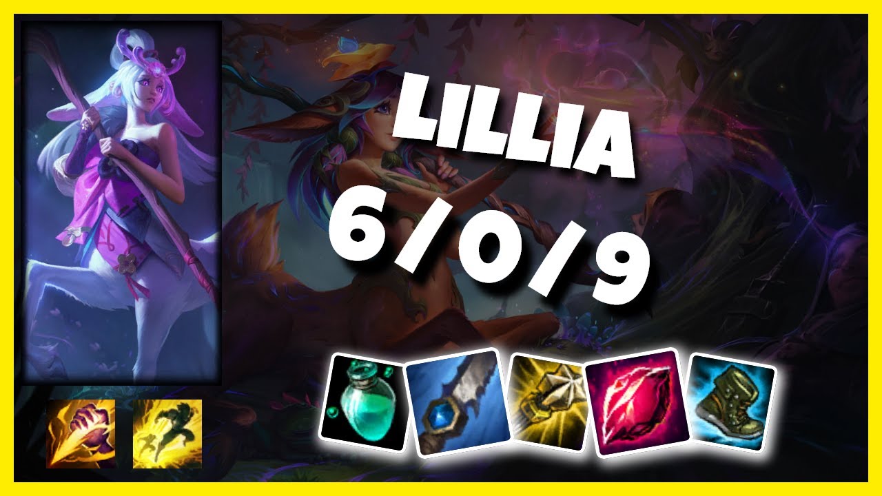Challenger Lillia Jungle (6/0/9) Gameplay Replay - Patch 10.18