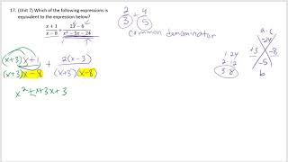Question #17 (Algebra 2 Spring Semester Exam Review)