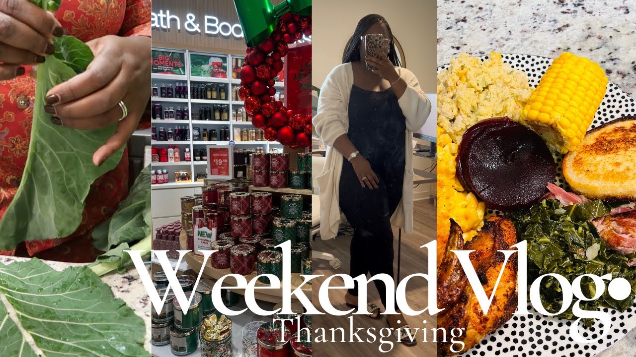ВЛОГ ВЫХОДНЫХ | Подготовка к Дню благодарения, покупка товаров для ванной и тела, покупка продукт...