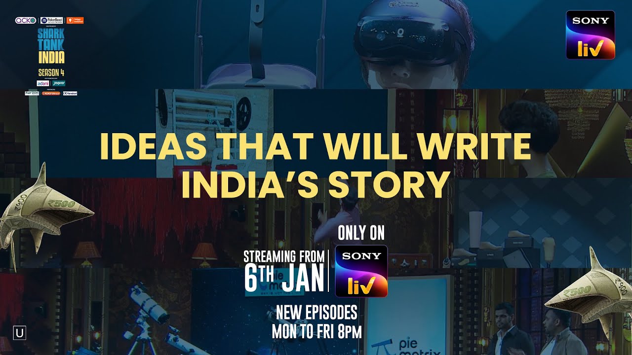 Shark Tank India Season 4 | Streaming from 6th Jan | Exclusively on Sony LIV