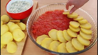 Patatesi hiç böyle pişirdinizmi Pratik Lezzetli ve Hızlı Tarif👉🏻 DEĞİŞİK PATATES TARİFİ. ŞEKİL 3