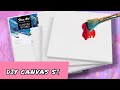 DIY canvas at home🙀|||how to make canvas//such a cheapest prize :only 5₹